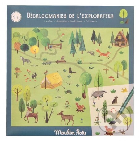 Propisovací obrázky Objevovatel - Moulin Roty