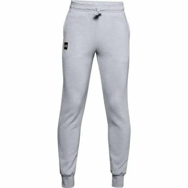 Chlapecké Tepláky Under Armour RIVAL FLEECE JOGGERS šedé, YLG