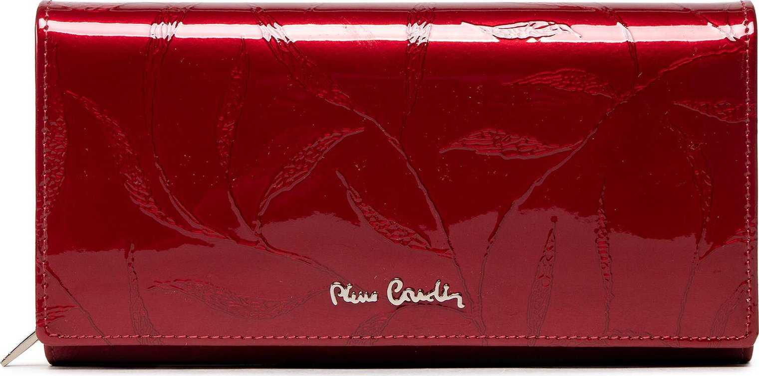 Velká dámská peněženka Pierre Cardin 02 LEAF 122 Červená
