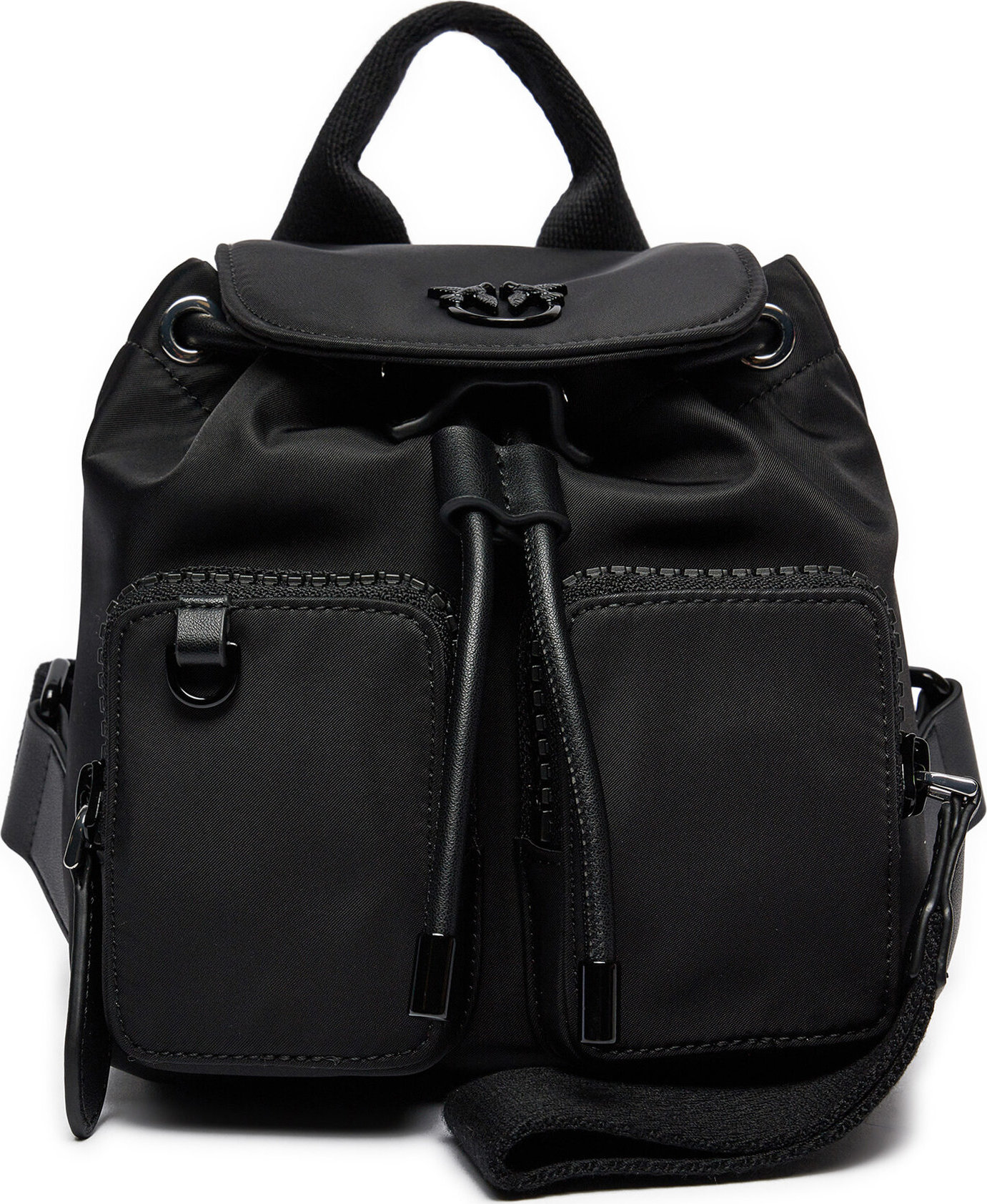 Kabelka Pinko Vagabond Backpack Mini PE 24 PLTT 102742 A1J4 Black Z99B