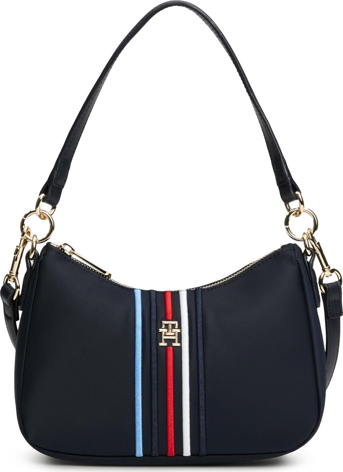 Kabelka Tommy Hilfiger Poppy Shoulder Bag Corp AW0AW16780 Space Blue DW6