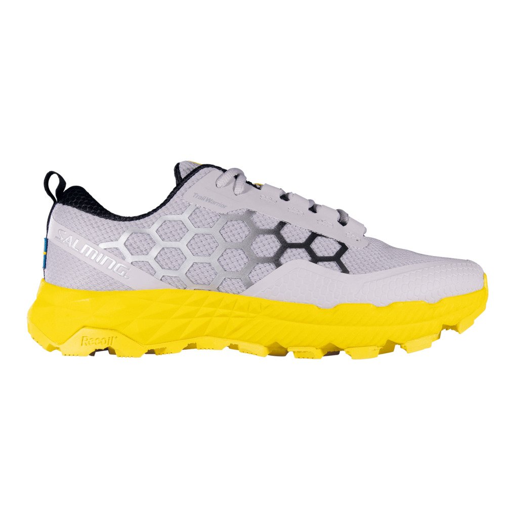 SALMING Recoil Trail Warrior Lavender Grey/Yellow, 10 UK - 45 1/3 EUR - 29 cm