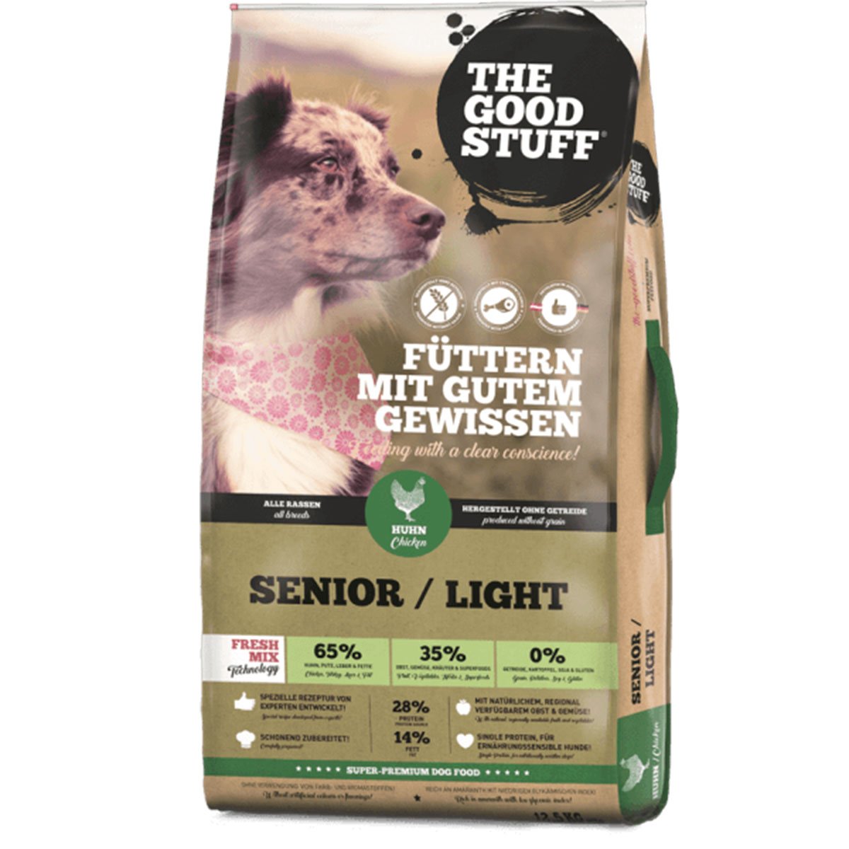 The Goodstuff Senior & Adult Light kuře 12,5 kg