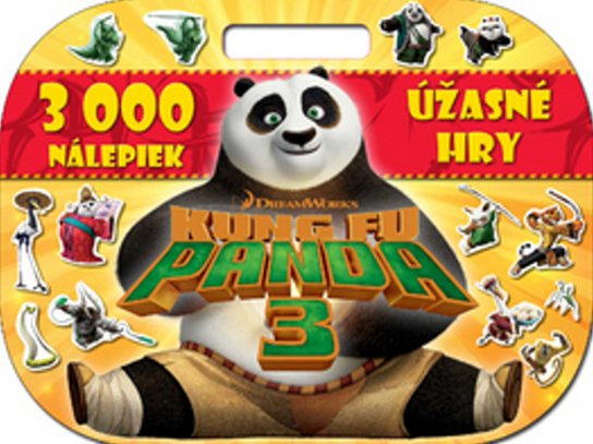 Kung Fu Panda 3 3000 Nálepiek Úžasné hry