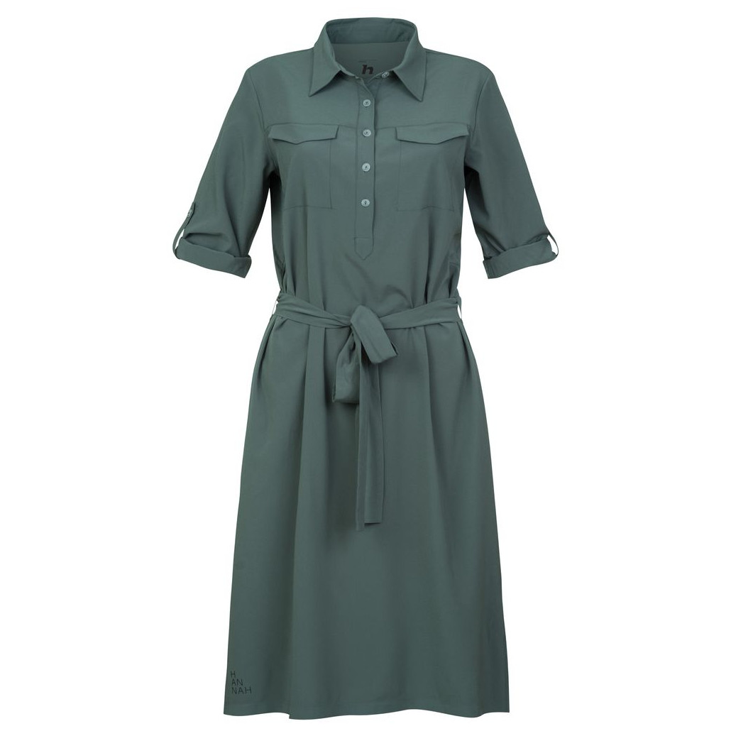 Dámské šaty Hannah Liby Velikost: L / Barva: tmavě zelená