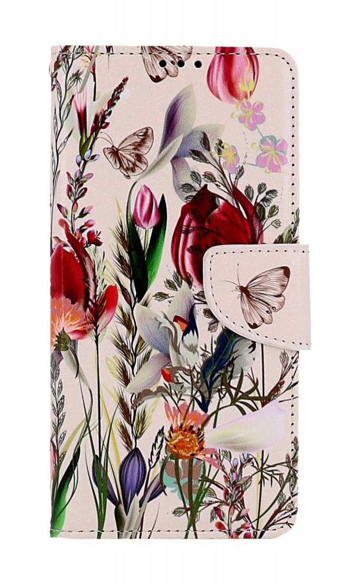 Pouzdro TopQ Design Xiaomi Redmi Note 13 Pro knížkové Rozkvetlé jaro 122068