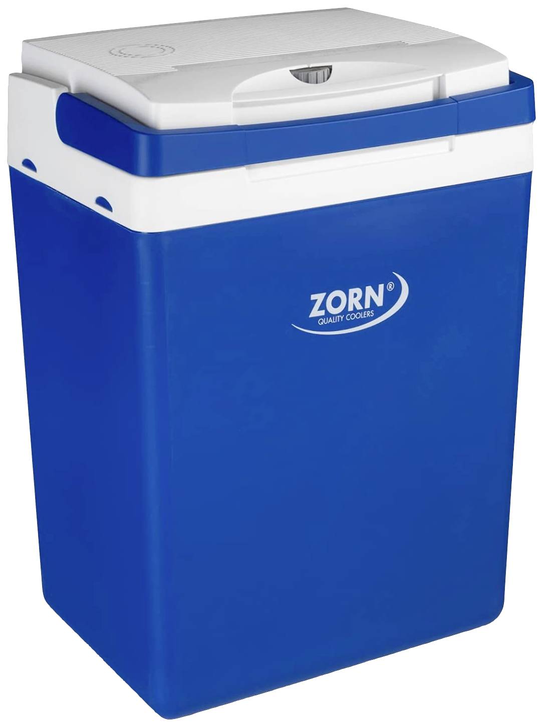 ZORN Z32 12/230V přenosná lednice (autochladnička) Energetická třída (EEK2021): E (A - G) termoelektrický (peltierův článek) 230 V, 12 V modrobílá 30 l Výkon