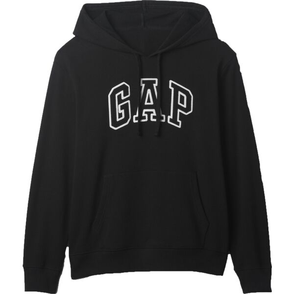 GAP PULLOVER LOGO Dámská mikina, černá, velikost