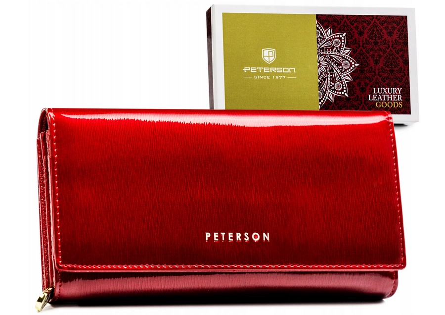 Peterson Dámská kožená peněženka Clalgi červená One size