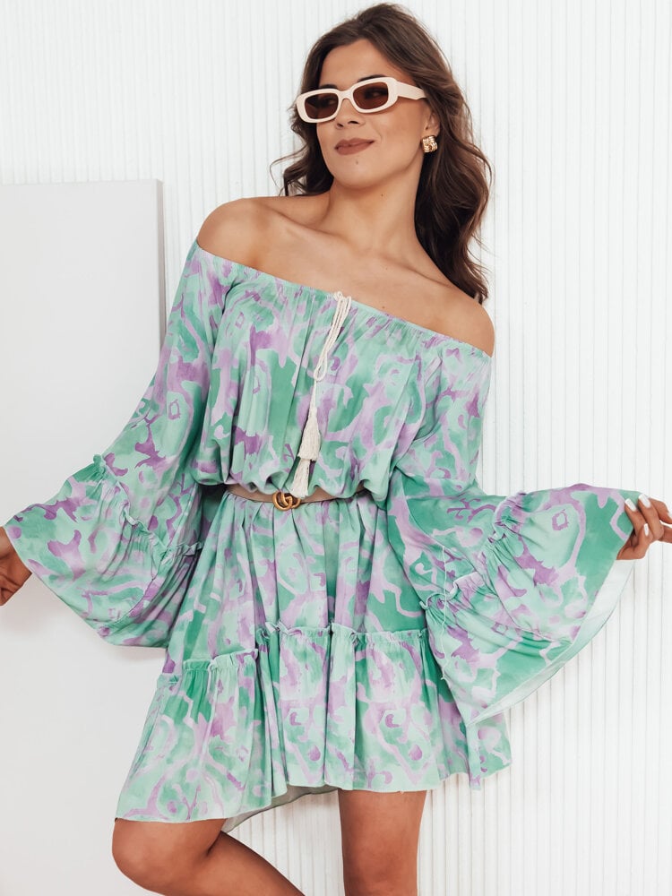 FIONUALA šaty španělsky zelené Dstreet