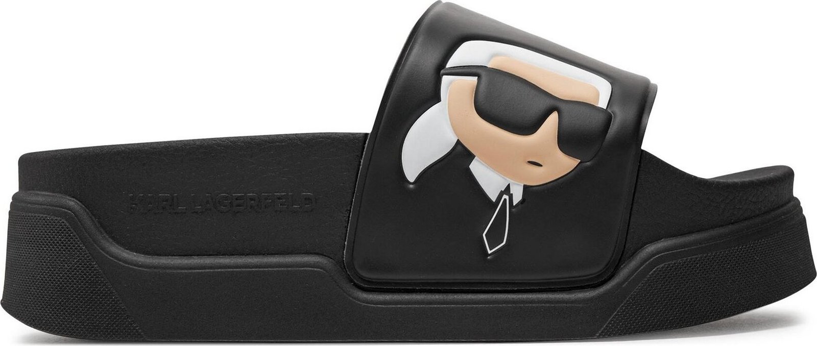 Nazouváky KARL LAGERFELD KL88808N Black Rubber V00