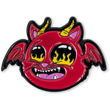 Odznáček Ripndip Devil Monster - Červená - Univerzální