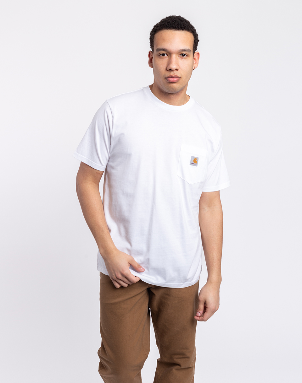 Carhartt WIP S/S Pocket T-Shirt White M