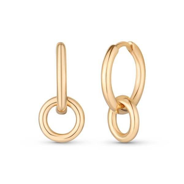 Náušnice z obecného kovu bez kamene M31-483-266260-0000