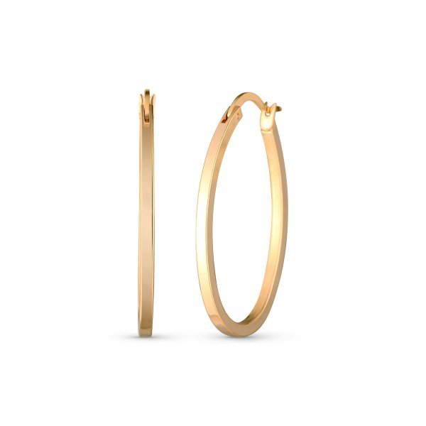 Náušnice z obecného kovu bez kamene M31-483-260940-0000