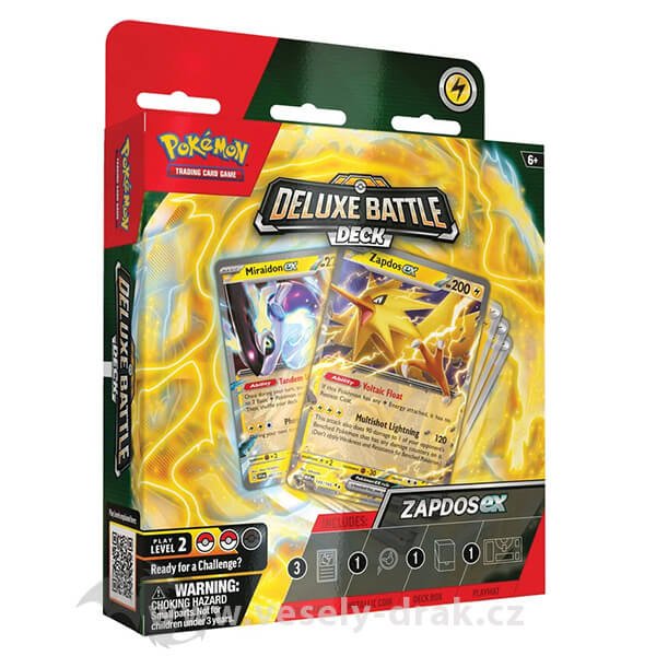 Pokémon Ninetales ex Deluxe Battle Deck - mírně až pokročilý hráči