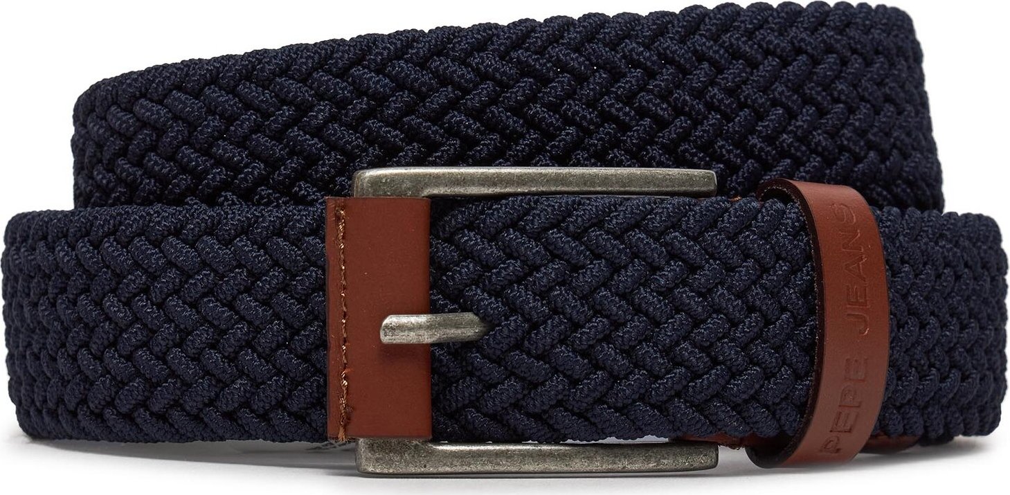 Pánský pásek Pepe Jeans Dylan Belt PM021023 Navy 595