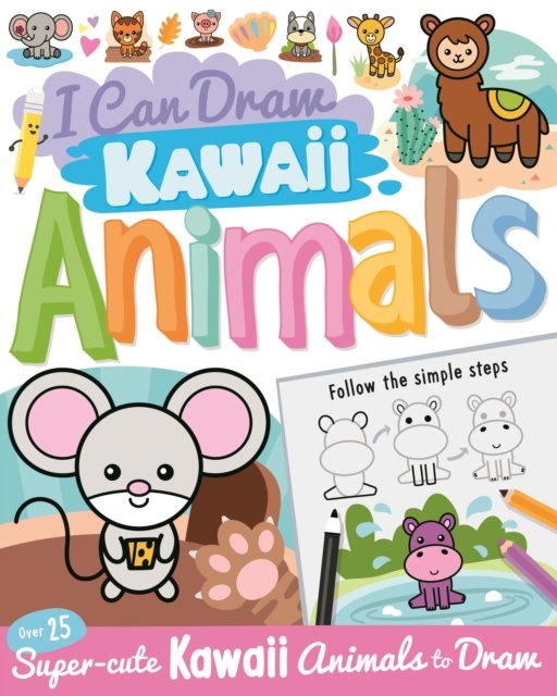I Can Draw Kawaii Animals(Book)