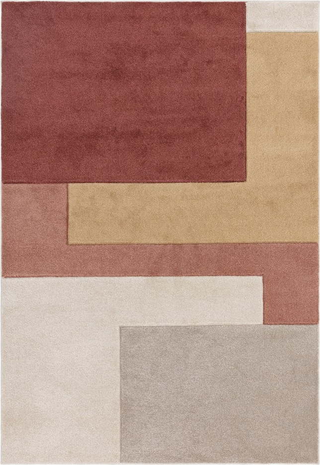 Koberec v cihlové barvě 200x290 cm Sketch – Asiatic Carpets