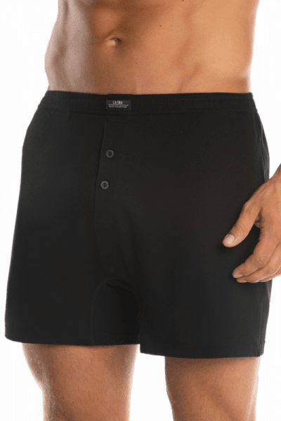 Lama M-4000 BX-02 Pánské boxerky plus size 5XL černá