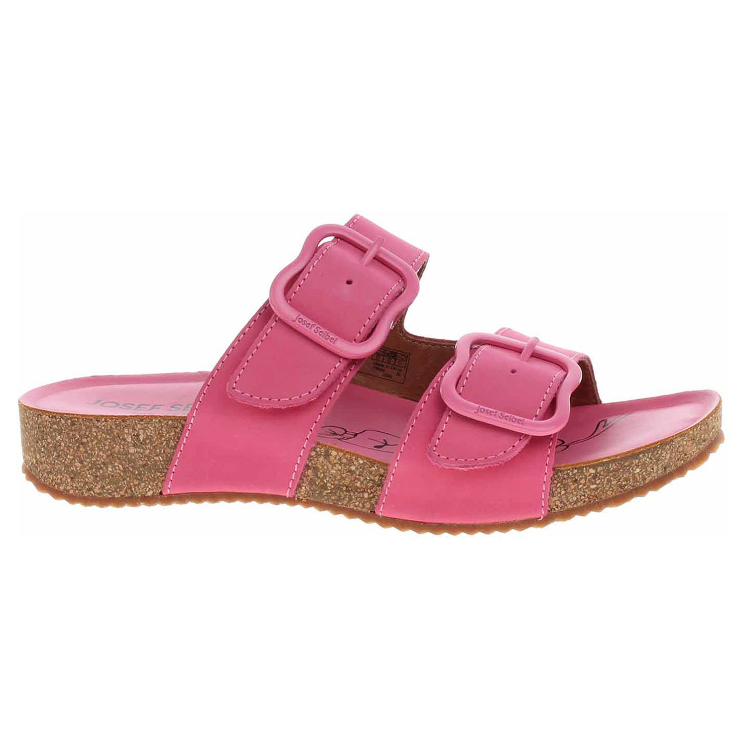 Ecco Dámské pantofle Josef Seibel 78564 380423 pink 23400550