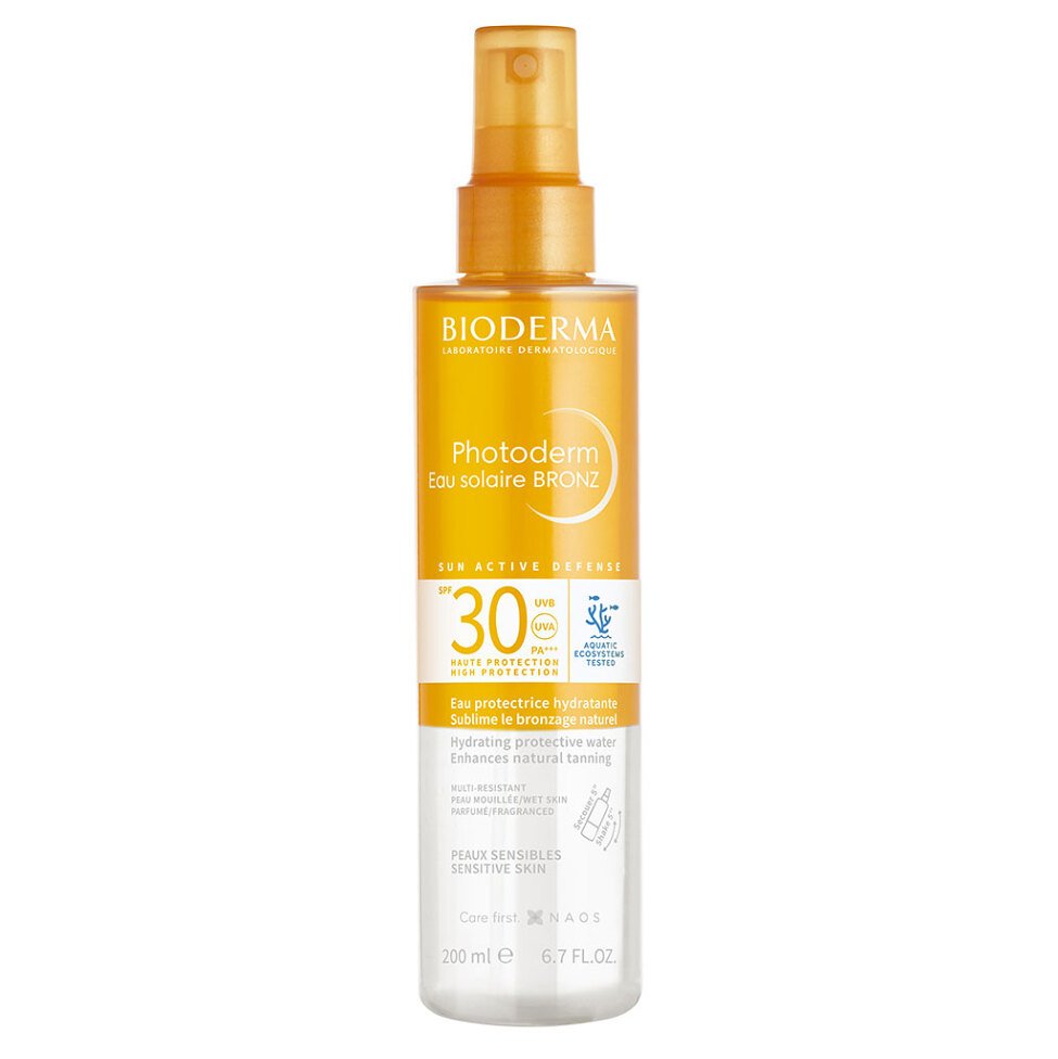 BIODERMA Photoderm Bronz Opalovací voda SPF 30 200 ml