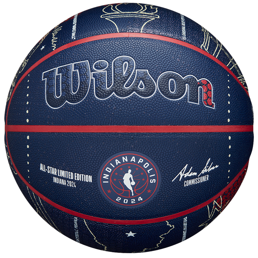 Míč Wilson 2024 NBA ALL STAR COLLECTOR BASKETBALL