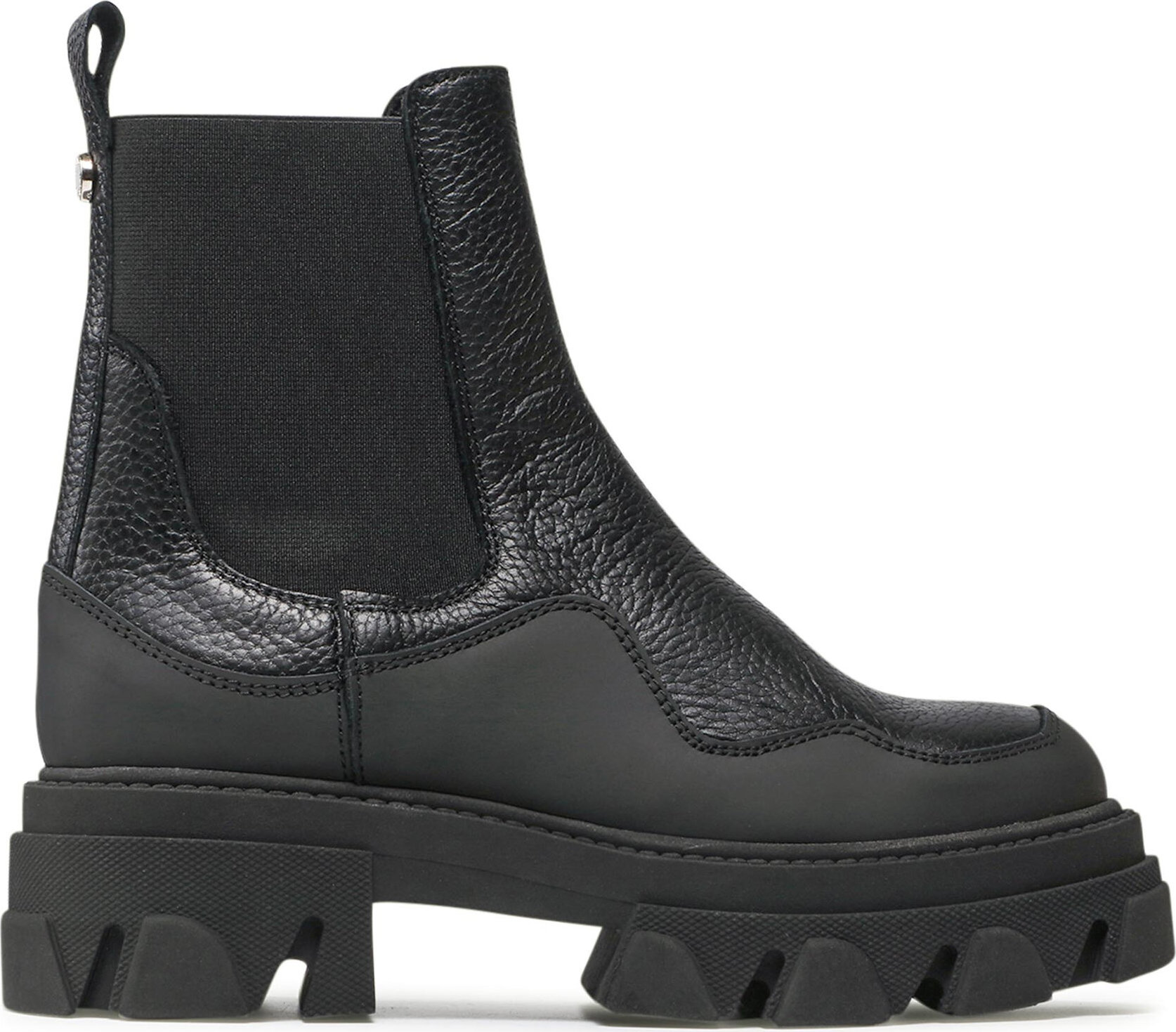 Kotníková obuv s elastickým prvkem Steve Madden Merilyn SM11001689-03007-017 Black Leather