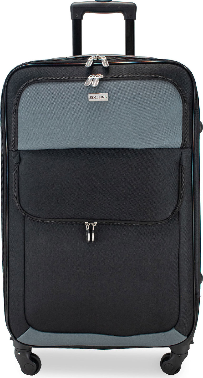 Velký kufr Semi Line T5602-5 Černá