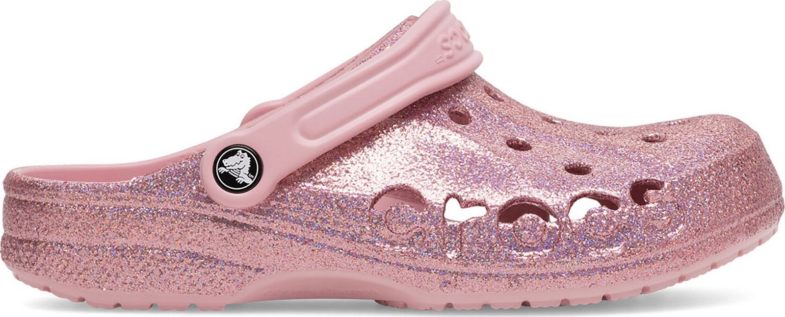 Nazouváky Crocs BAYA GLITTER CLOG 205925-606 Růžová