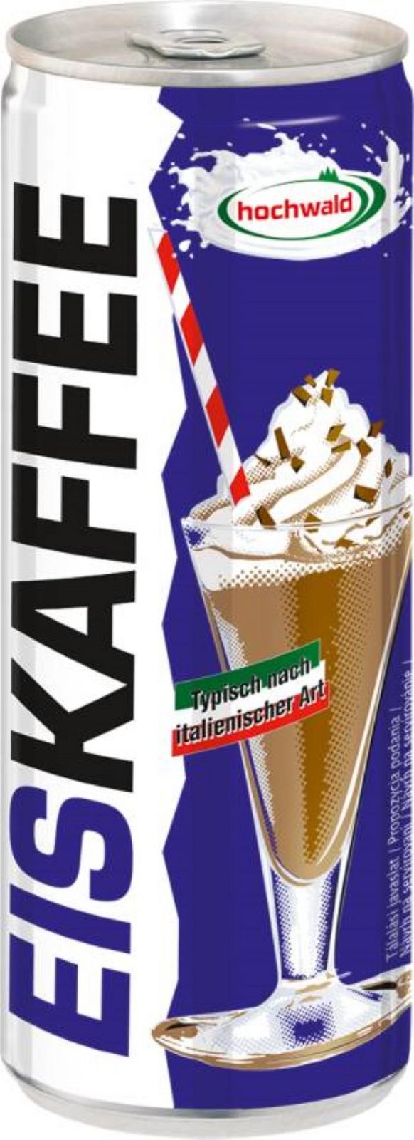 Ledová káva Eiskaffee - 0,8%, plech, 24x 250 ml