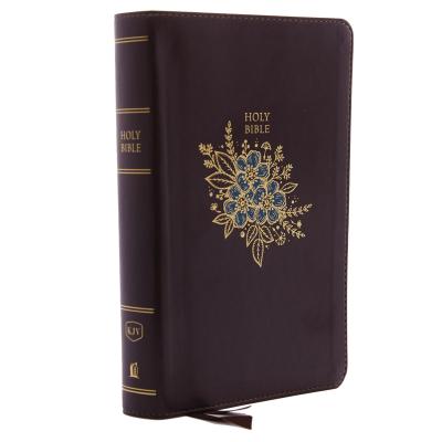 KJV, Deluxe Reference Bible, Personal Size Giant Print, Imitation Leather, Burgundy, Indexed, Red Letter Edition (Thomas Nelson)(Imitation Leather)