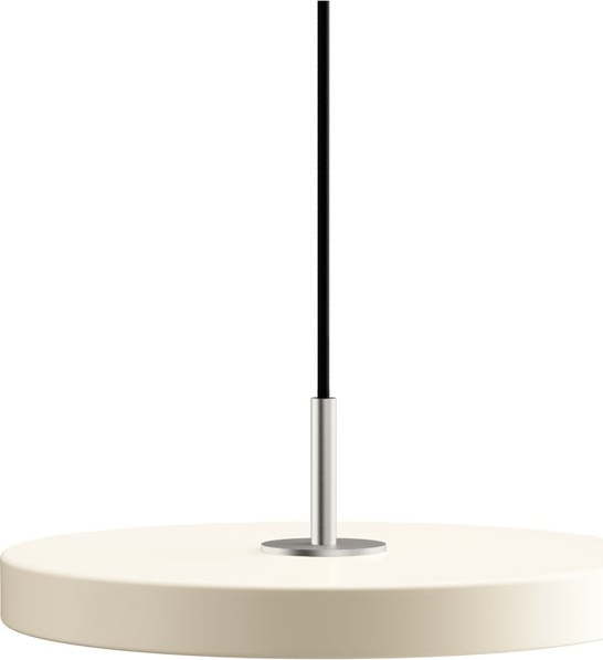 Krémové LED závěsné svítidlo s kovovým stínidlem ø 31 cm Asteria Mini – UMAGE