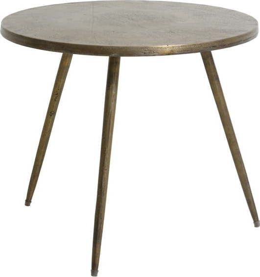 Kovový kulatý odkládací stolek ø 59 cm Monjas – Light & Living
