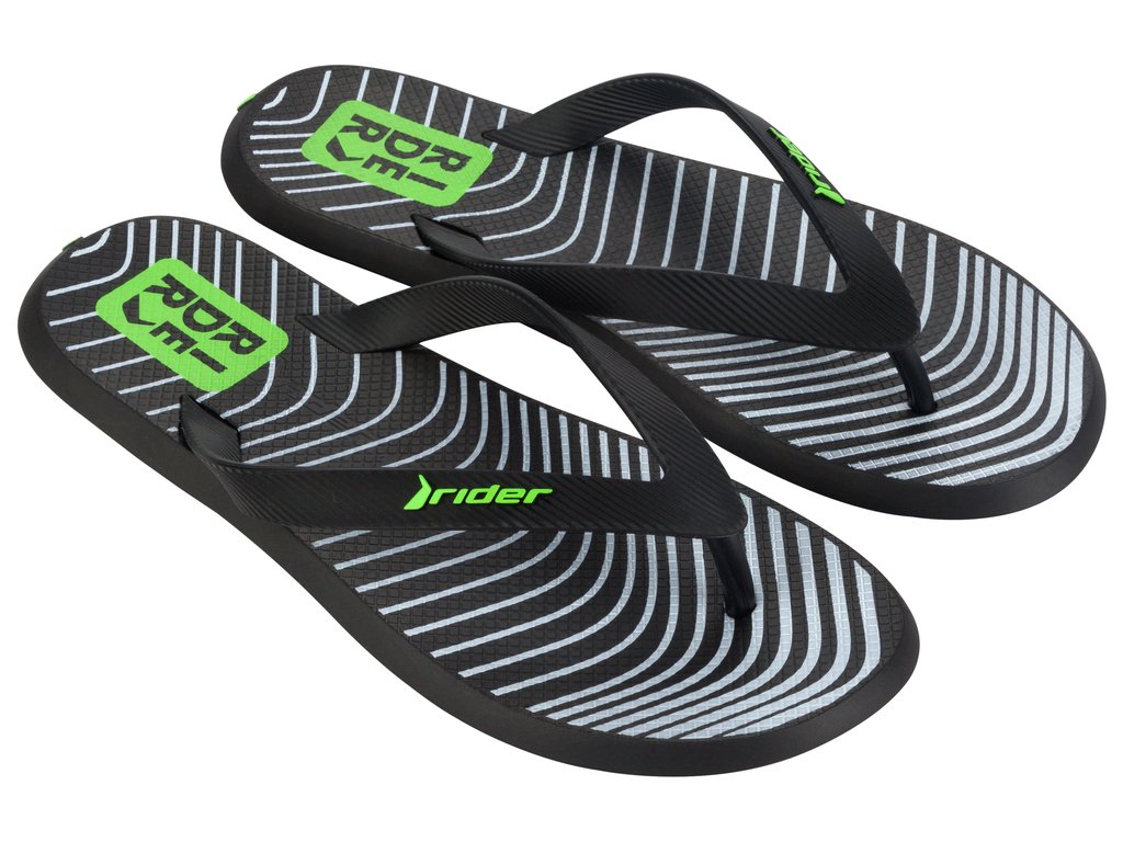 Rider R1 Style Dedo 11818-AR169 Pánské žabky černé 41