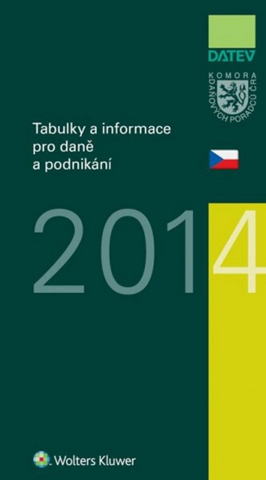 Tabulky a informace pro daně a podnikání 2014
