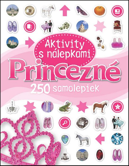 Princezné Aktivity s nálepkami