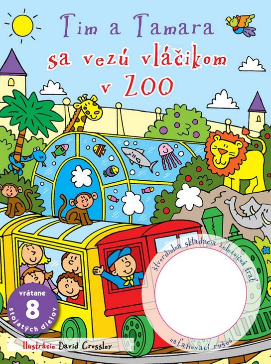 Tim a Tamara sa vezú vláčikom v ZOO
