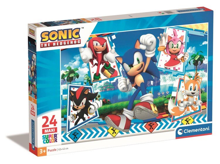 CLEMENTONI Puzzle Maxi - Sonic