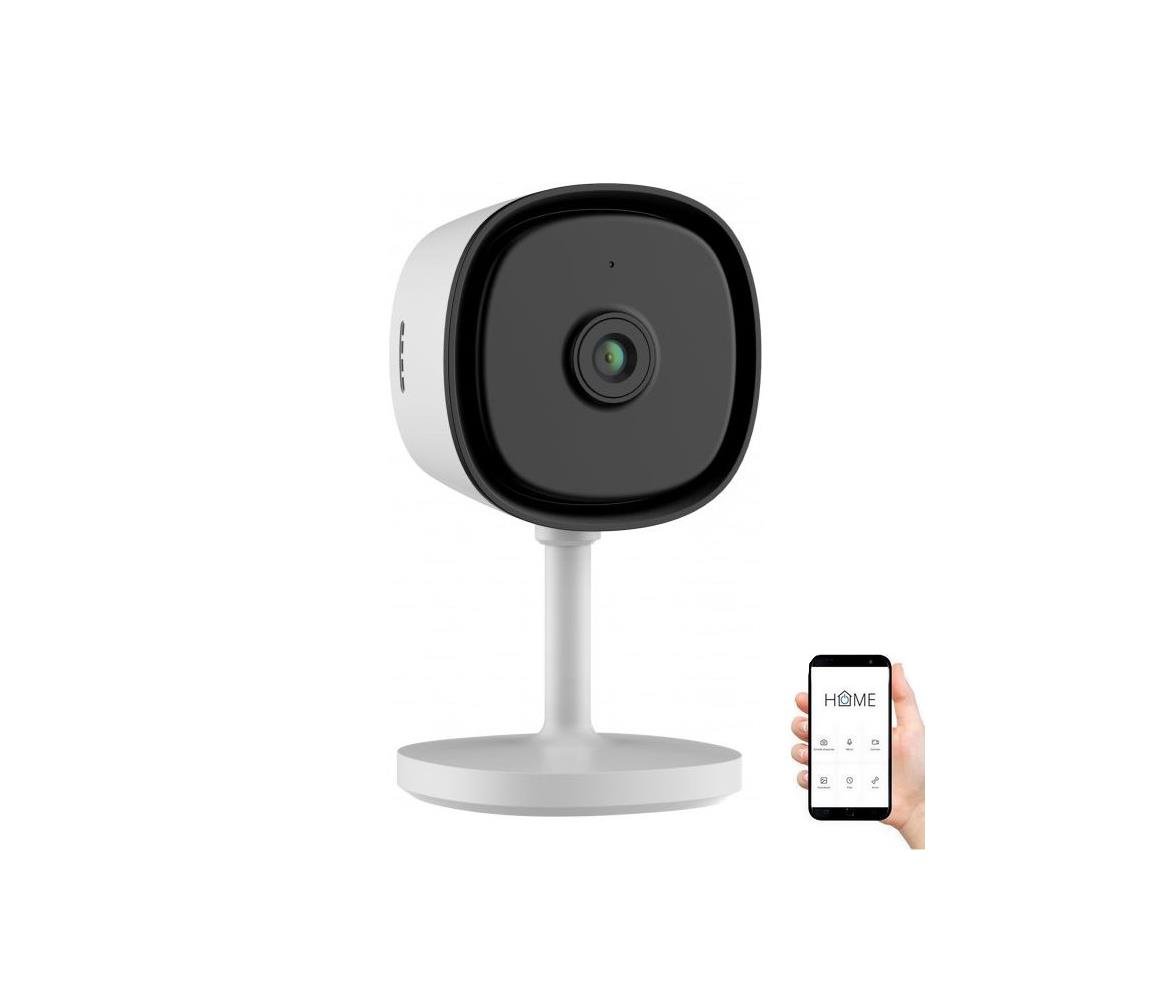 iGET Chytrá vnitřní kamera se senzorem Full HD 1080p 5V Wi-Fi bílá