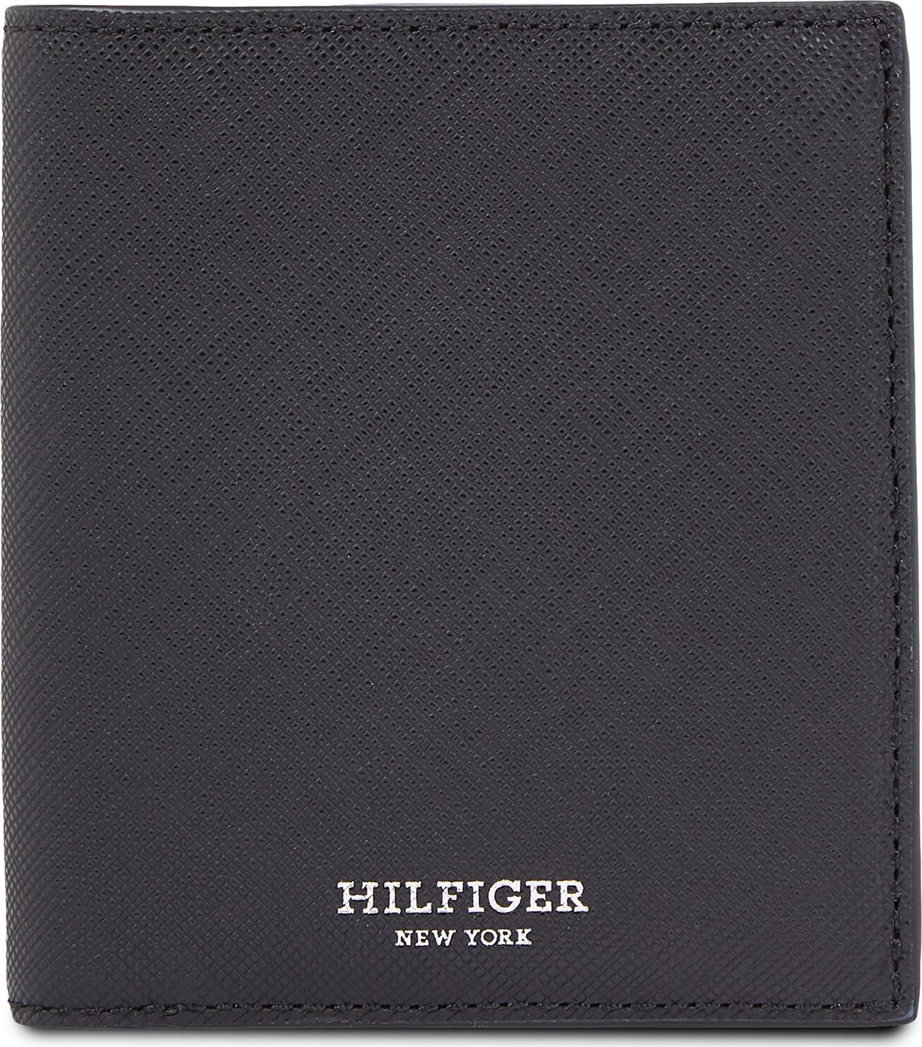 Velká pánská peněženka Tommy Hilfiger Th Saffiano Trifold AM0AM12197 Black BDS