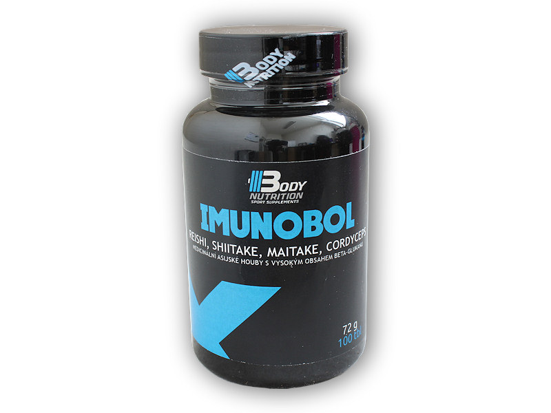 Body Nutrition Imunobol 100 tablet reishi shiitake maitake cordyceps