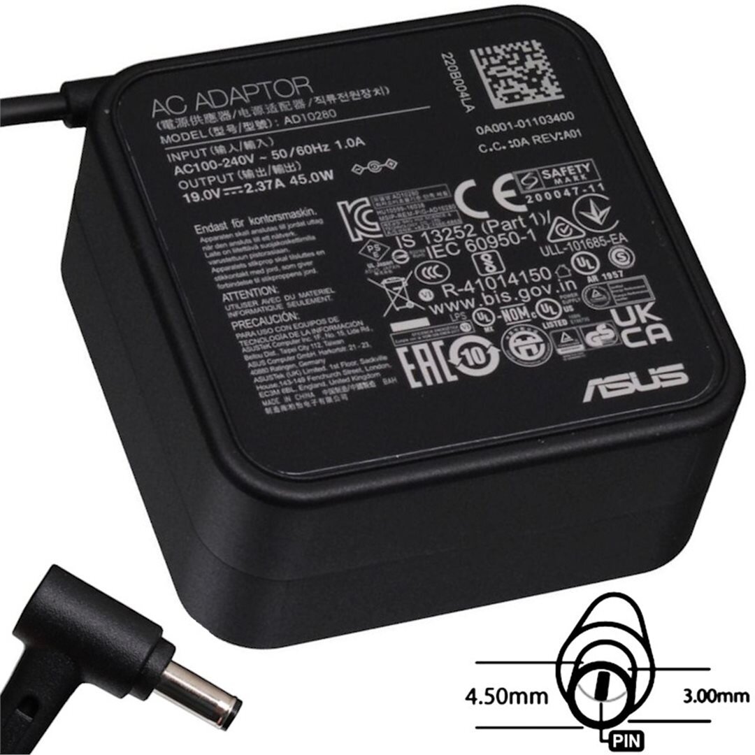 Asus napájecí adaptér 45W 19V 3P(4.5PHI) - B0A001-01103000