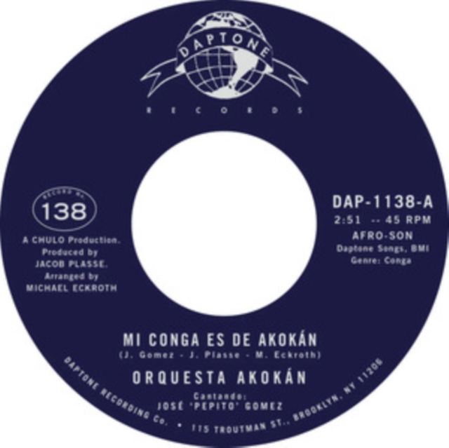 Mi Congas Es De Akokan/La Guajira (Orquesta Akokan) (Vinyl / 7