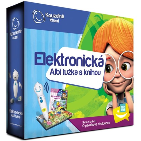 Elektronická Albi tužka s knihou O perníkové chaloupce