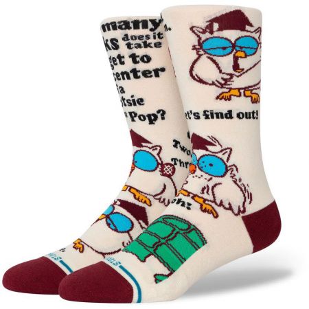 Ponožky Stance Mr Owl - Béžová - L