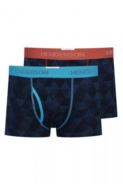 Henderson Cube 41267 A'2 Pánské boxerky M tmavě modrá