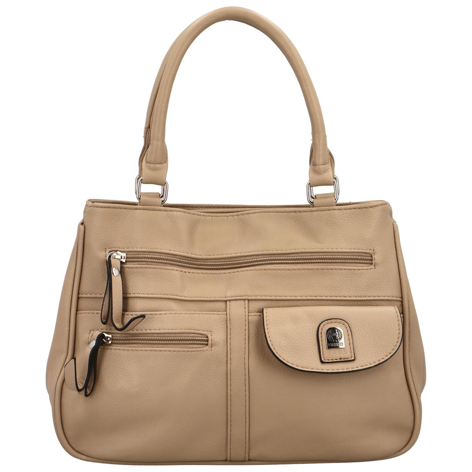 Moderní kabelka do ruky Tarantina, meruňková