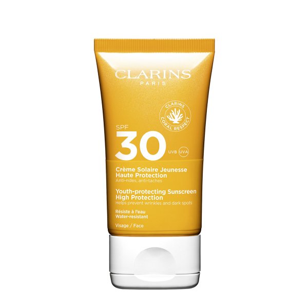 Clarins SUN FACE CREAM SPF30 opalovací krém  50 ml