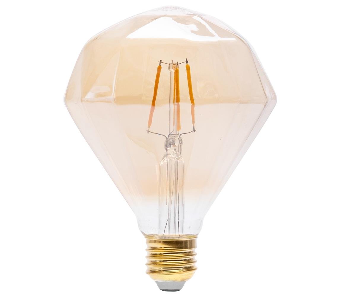 B.V. LED Žárovka FILAMENT E27/4W/230V 1800K diamant -